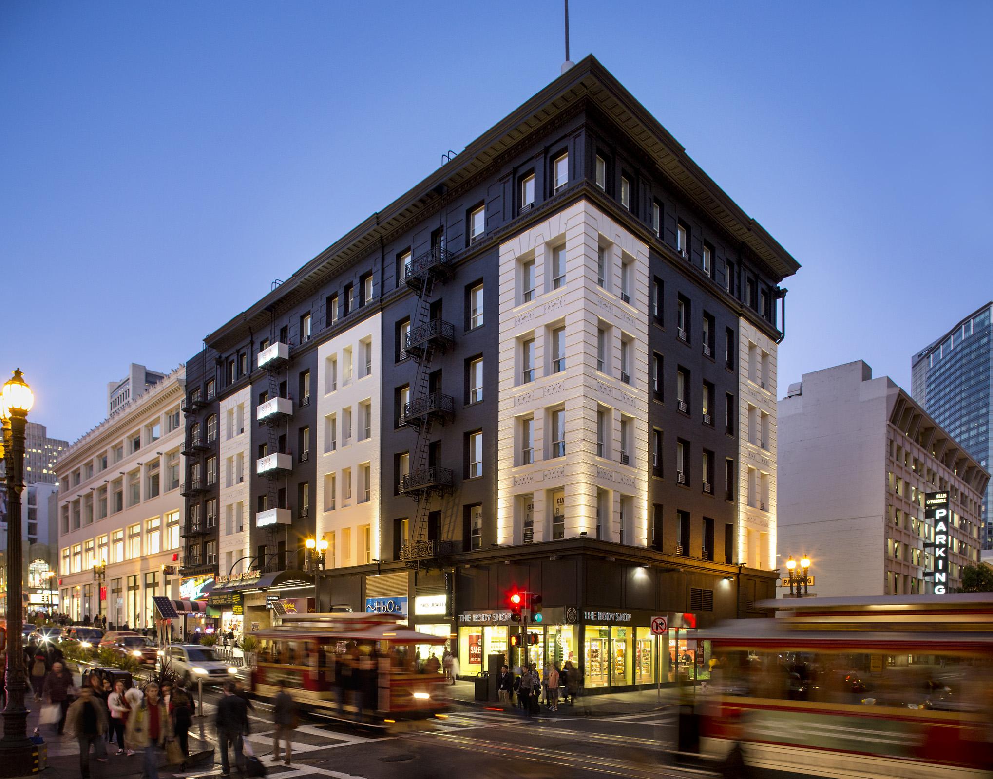 Hotel Union Square Сан-Франциско Экстерьер фото